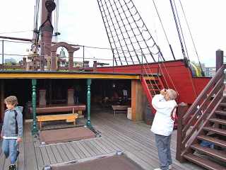 John Tayloe op VOC schip